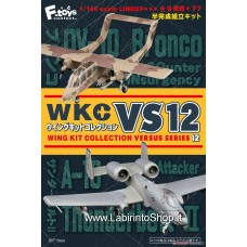 Wing Kit Collection Versus Series 12 OV-10 Bronco VS A-10 Thunderbolt (Set of 10) (Shokugan) 1/144 1 Blind Box