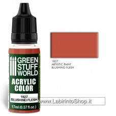 Green Stuff World 17ml Acrylic Color 1827 Blushing Flesh