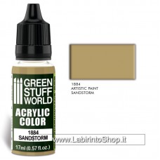 Green Stuff World 17ml Acrylic Color 1884 SandStorm