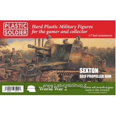 Plastic Soldier World War 2 British Sexton Self Propelled Gun 1/72