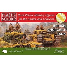 Plastic Soldier World War 2 British Churchill Tank 1/72