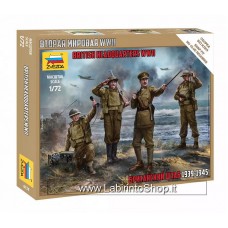 ZVEZDA 1/72 British Headquarters WWII