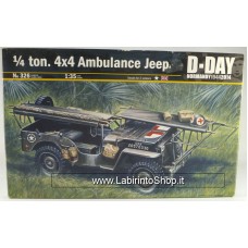 Italeri - 326 - 1/35 - 1/4 Ton 4x4 Ambulance Jeep D-Day Normandy 1944