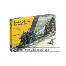 Italeri - 6464 - 1/35 - Breda 20/65 Mod.35 With Crew