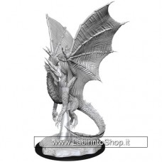 Dungeons & Dragons: Nolzur's Marvelous Unpainted Minis: Young Silver Dragon