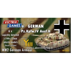 Victrix Games 1/144 German Pz.Kpfw. IV Ausf H