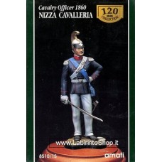 Amati Figure Nizza Cavalleria Cavalry Officer 1860 scala 120mm