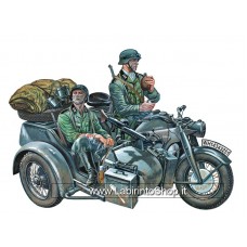 Italeri - 317 - 1/35 - Zundapp KS750 With Sidecar