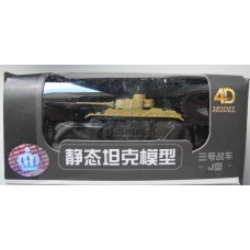 Tank 1/144 4d Model