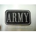 Patch Army Silver
