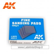 AK Interactive - AK9021 - Fine Sanding Pads 4 Units