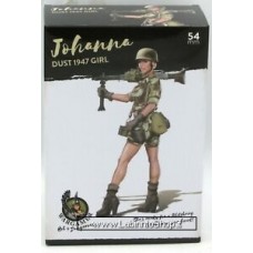 Wargamer Hot and Dangerous 54mm Johanna Dust 1947 Girl