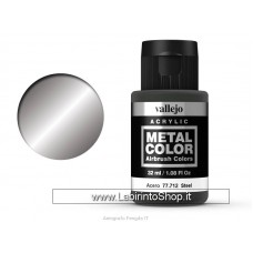 Vallejo Metal Color 77.712 Steel 32ml
