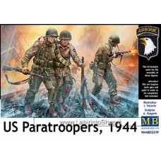 MasterBox 35219 U.S. Paratroopers 1944 WWII Era 1/35