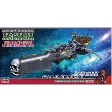 Hasegawa 64787 Super Pirate Battleship ARCADIA Third Ship Captain Harlock 1/2500 Creator Works Scale Kit